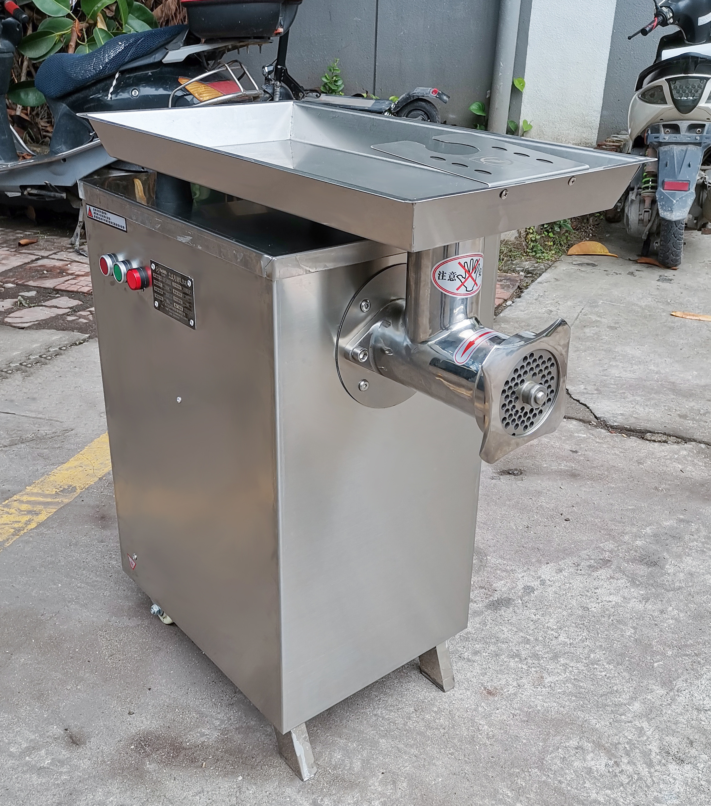 Industrial Molino De Carne Italy Frozen Chicken Meat Processing Mince Grind Mincer Grinder Machine Price with Bone