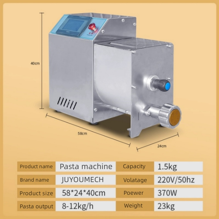 mini automatic manufacturing industrial small sweet potato pasta spaghetti instant noodle making machine for homes