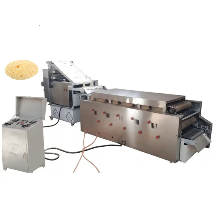 lavash bread machine Arabic bread/ Shawarma machine  production line/ paratha making oven