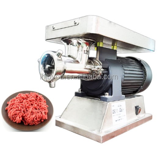 Commercial High Power Powerful Automatic Multifunctional Frozen Meat Stainless Steel Ground Chicken Rack Bone Meat Grinder