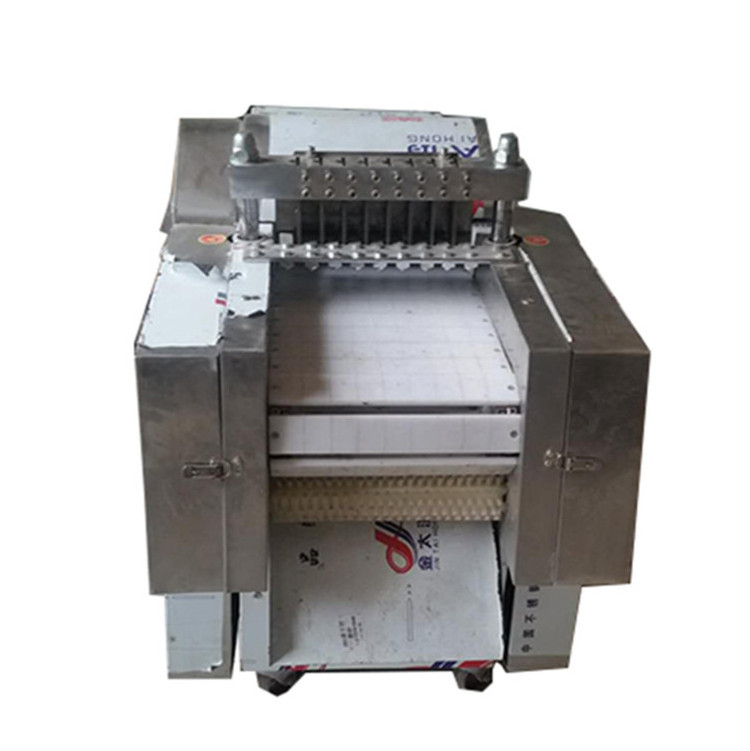 Electric chicken duck pork ribs meat dicer meat and bone cutting machine