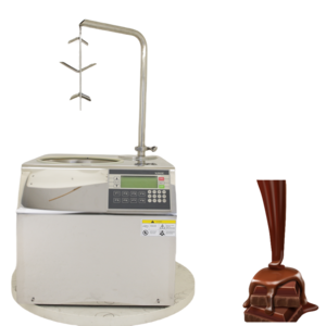 New Design automatic chocolate machinery small chocolate tempering machine portable hot chocolate dispenser