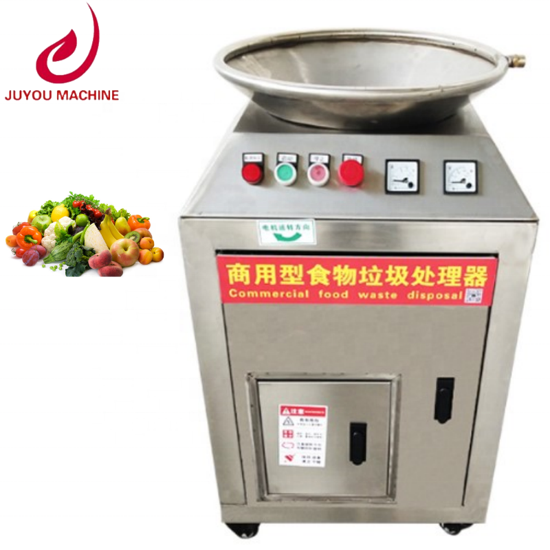 commercial food waste disposers restaurant kitchen garbage grinder canteen food waste grinding crushing machine