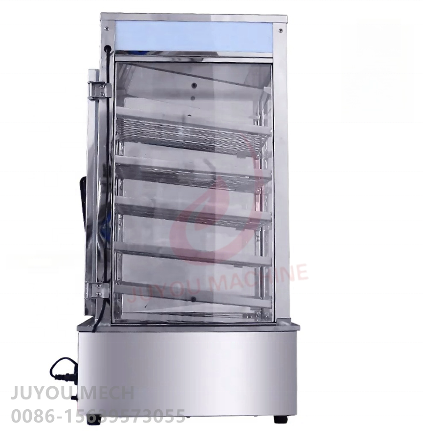 JUYOU Good Quality Commercial 5 Layers Bread Food Steamer Warmer Machine Electric Bun Dumpling Heating Steamer