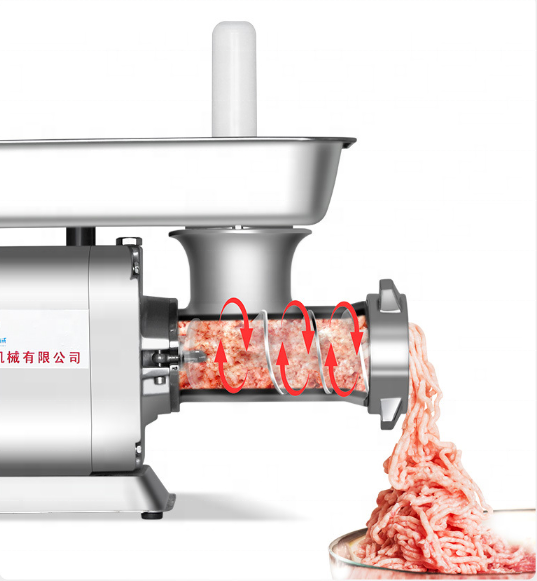 meat grinder for butchers Industrial meat mince cutter mixers electric meat grinder mincer with sausage stuffer Chili machine