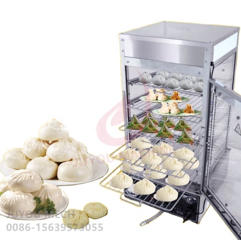 JUYOU Good Quality Commercial 5 Layers Bread Food Steamer Warmer Machine Electric Bun Dumpling Heating Steamer