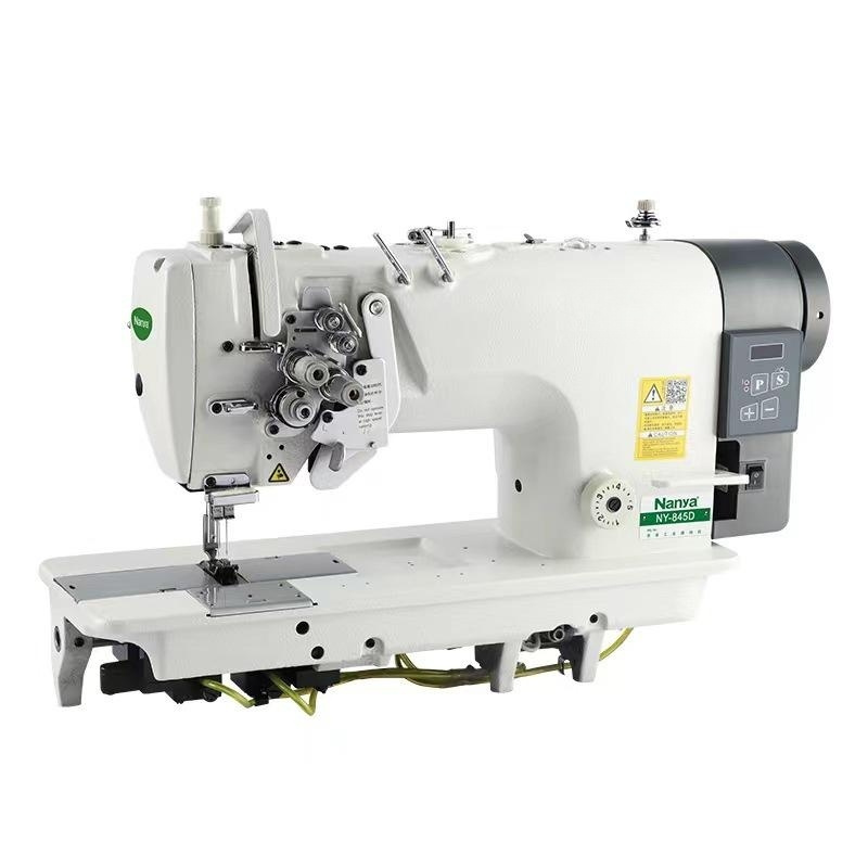 JY Hot sale Drect-Drive Double Needle Lockstitch Waist Banding Sewing Machine