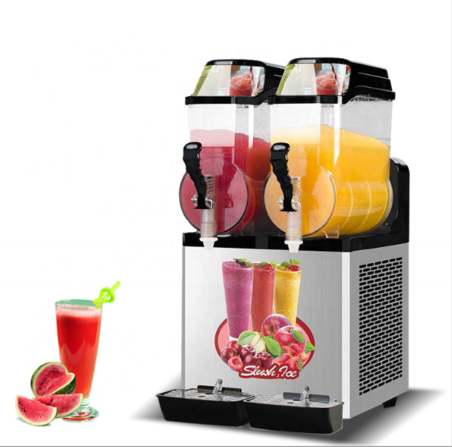 Automation Slush Machine with 1/2/3 Tanks/ Slush Ice Machine Frozen Drink Slush Machine