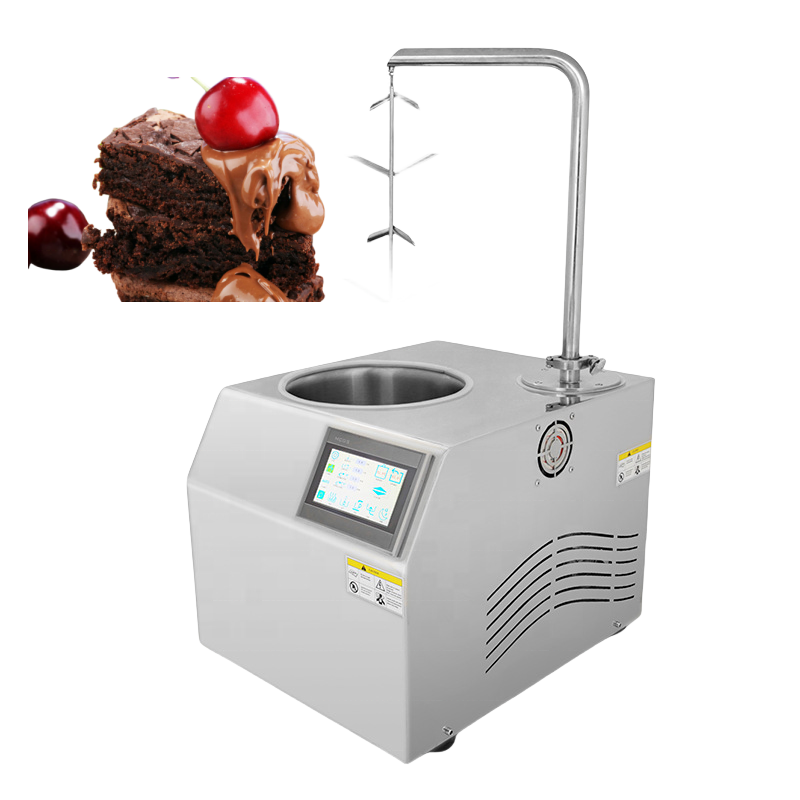 New Design automatic chocolate machinery small chocolate tempering machine portable hot chocolate dispenser