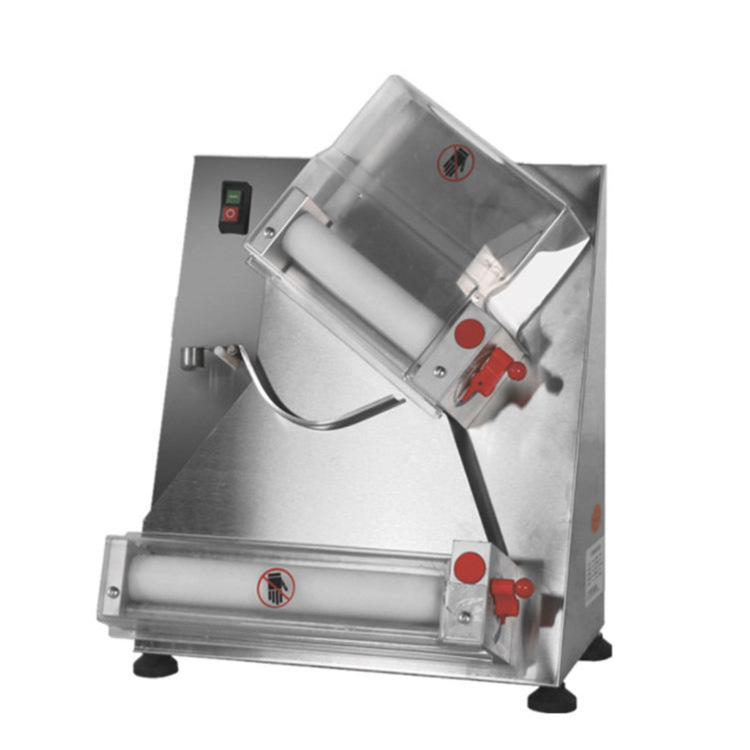 JU 16 12 inch automatic electronic pizza dough roller sheeter pizza dough sheeter machine/pizza dough sheeter