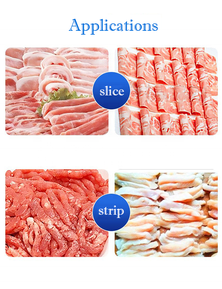 Commercial frozen meat dicer machine meat cube cutting machine Beef chicken meat cube dicer