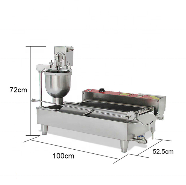 Newest Donut Forming Frying Machine/ Mini Donut Maker/ Automatic Hole Donut Making Machine