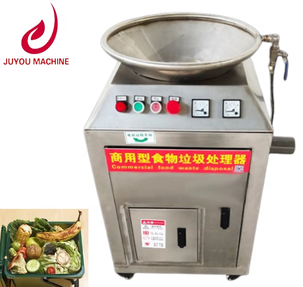 commercial food waste disposers restaurant kitchen garbage grinder canteen food waste grinding crushing machine