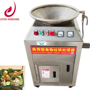 commercial food waste disposers restaurant kitchen garbage grinder canteen food waste grinding crushing machine