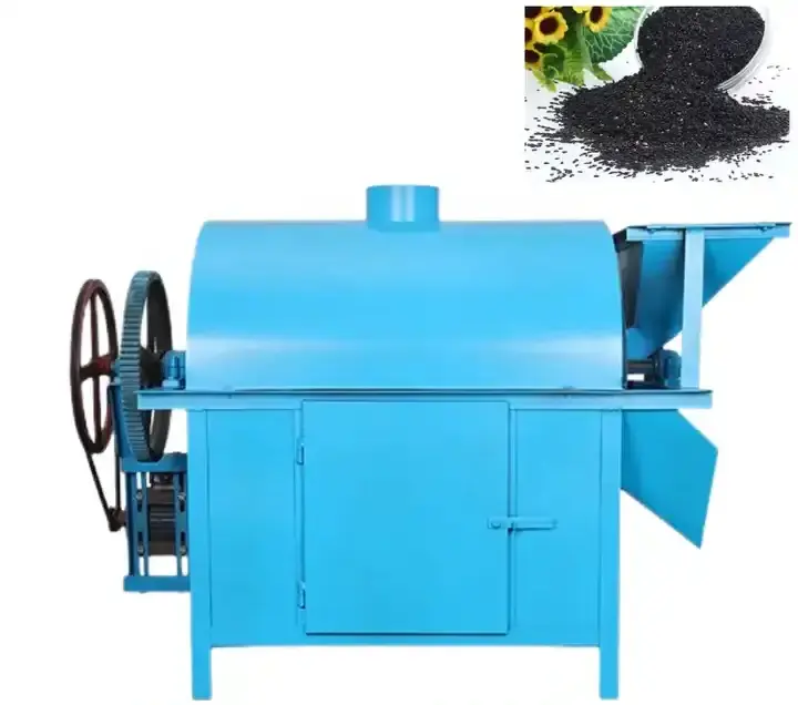 hot sale electric heating drying automatic cereal maize rice quinoa grains rotary dryer machine commercial nut roaster