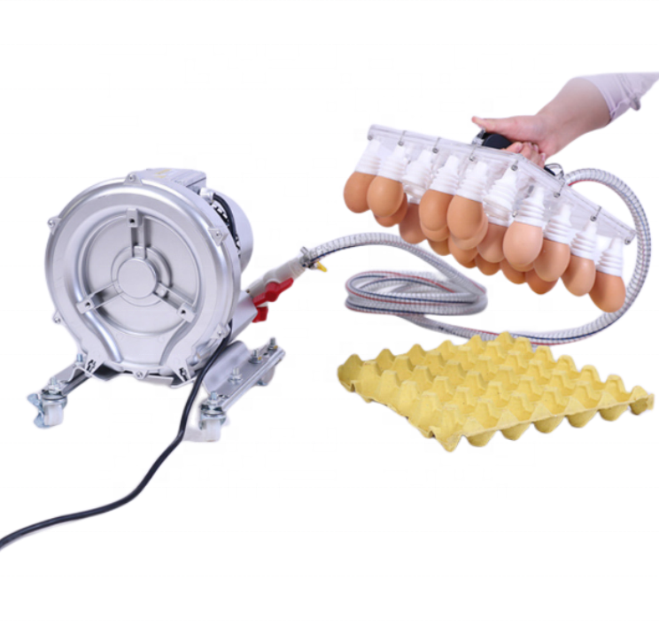 JUYOU Moving Eggs Receiving Trays Vacuum Lifter Pneumatic Sucker 30 Single Handed Large Suction Chicken Eggs Apparatus