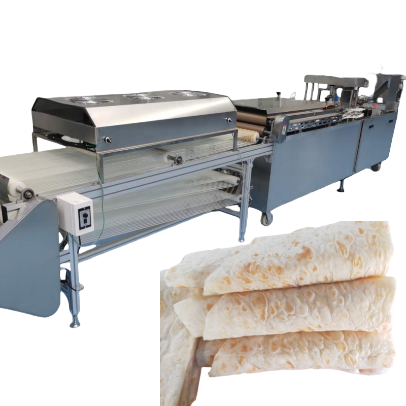 JU Grain product making machines/lavash chapati flour tortilla bread press making machine automatic tortilla production line