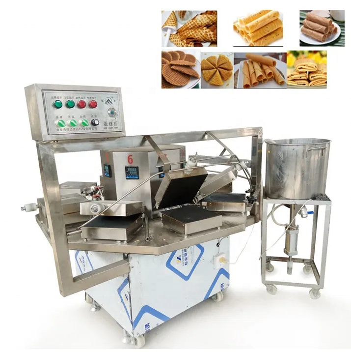 Multi-function egg roll wafer stick maker forming rolling machine waffle cup ice cream cone making machine price sale