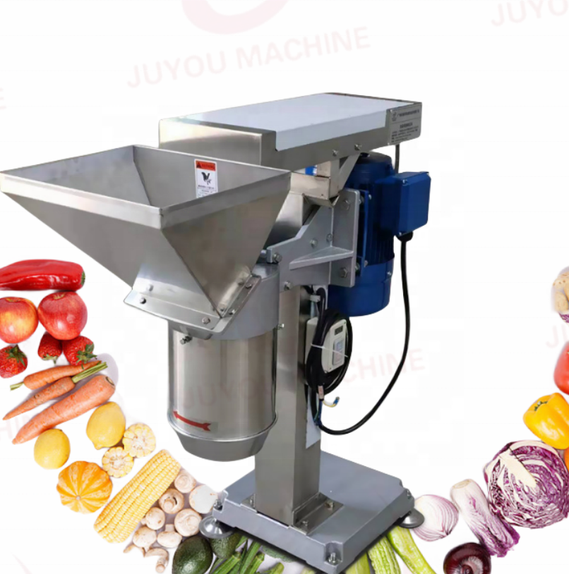 JUYOU Commercial Stainless Steel Garlic Grinder Ginger Chopping Machine Electric Vegetable Onion Potato Fruits Paste Shredder