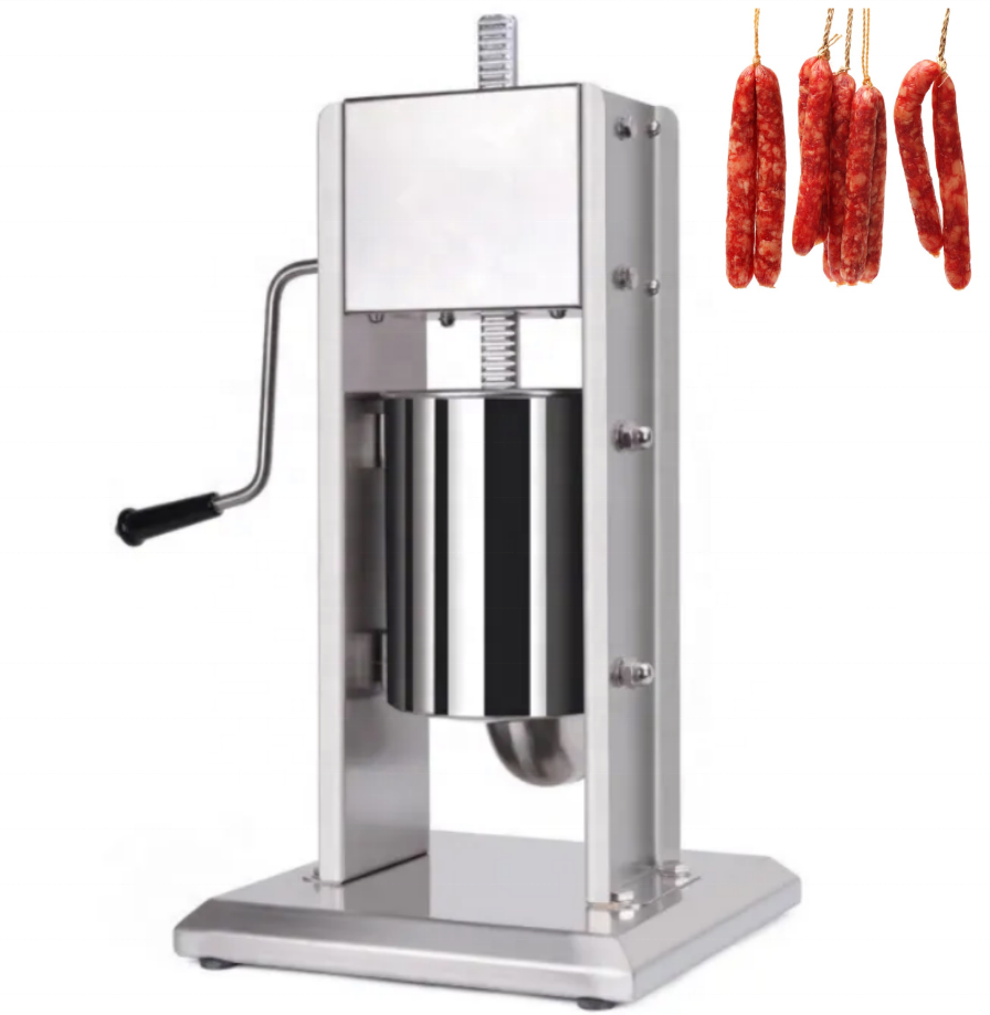 commercial chicken vertical sausage filler machine manual sausage stuffer making machine with good price