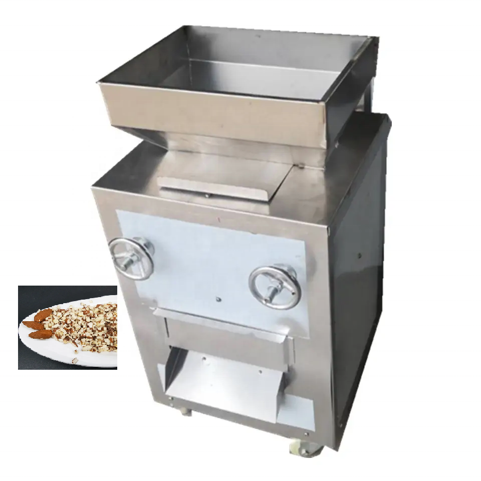 Automatic 200-1000kg/h  Peanut Cutting Almond Nut Chopping Machine/nut chopper/nut grinder