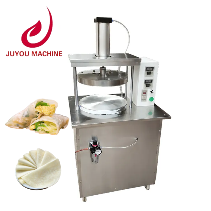 JY Hot sale automatic electric tortilla press roller roti maker para to dough pressing pizza making machine