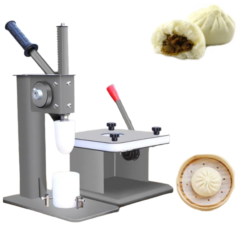 Manual Small stuffed bun maker dumpling Steamed machine automatic siopao baozi momo round making machine with one mold