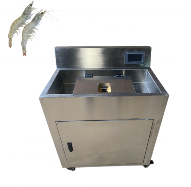 High Speed Fully Automatic Shrimp Deveiner Western Restaurants Shrimp Processing Machine