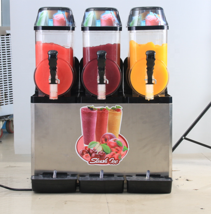 Automation Slush Machine with 1/2/3 Tanks/ Slush Ice Machine Frozen Drink Slush Machine