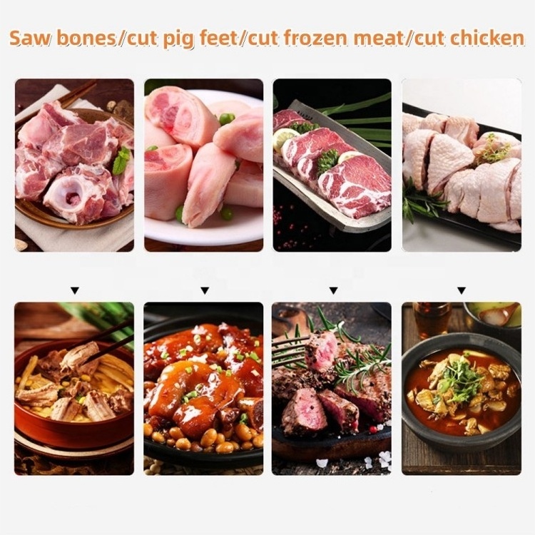 Meat Bone Saw Machine Professional Cutting Frozen Meat Electric Butchers Bone Saw Machine Chicken Cutter