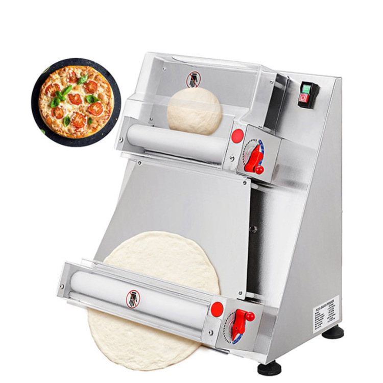 JU 16 12 inch automatic electronic pizza dough roller sheeter pizza dough sheeter machine/pizza dough sheeter