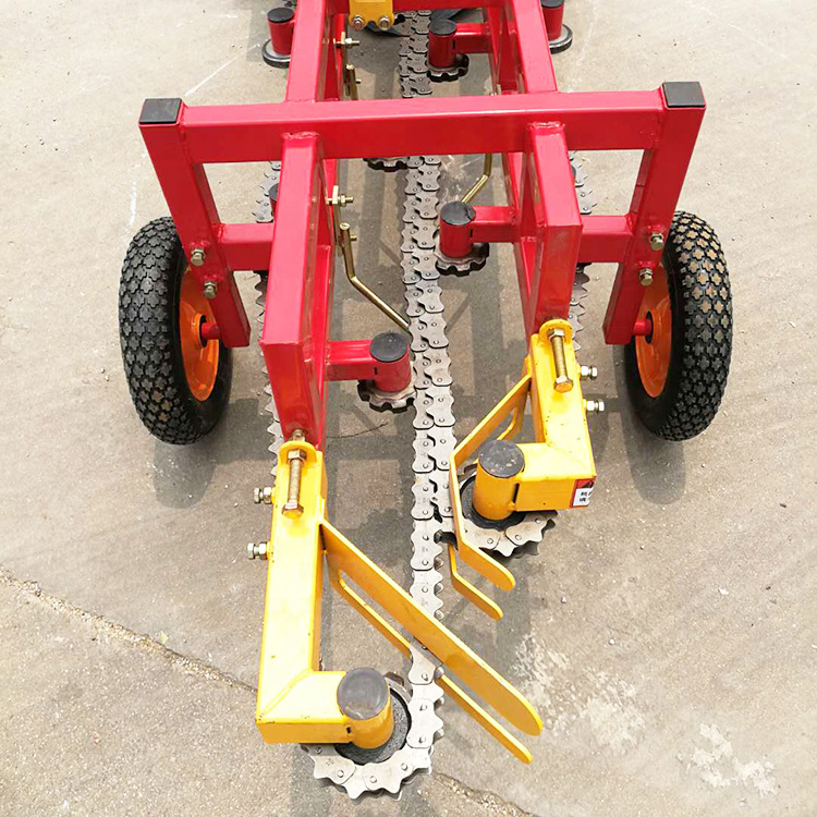 Agriculture Walking Tractor Peanut Harvester Machine Groundnut Picking Machine Two Rows Groundnut Digger and Picker for Sale