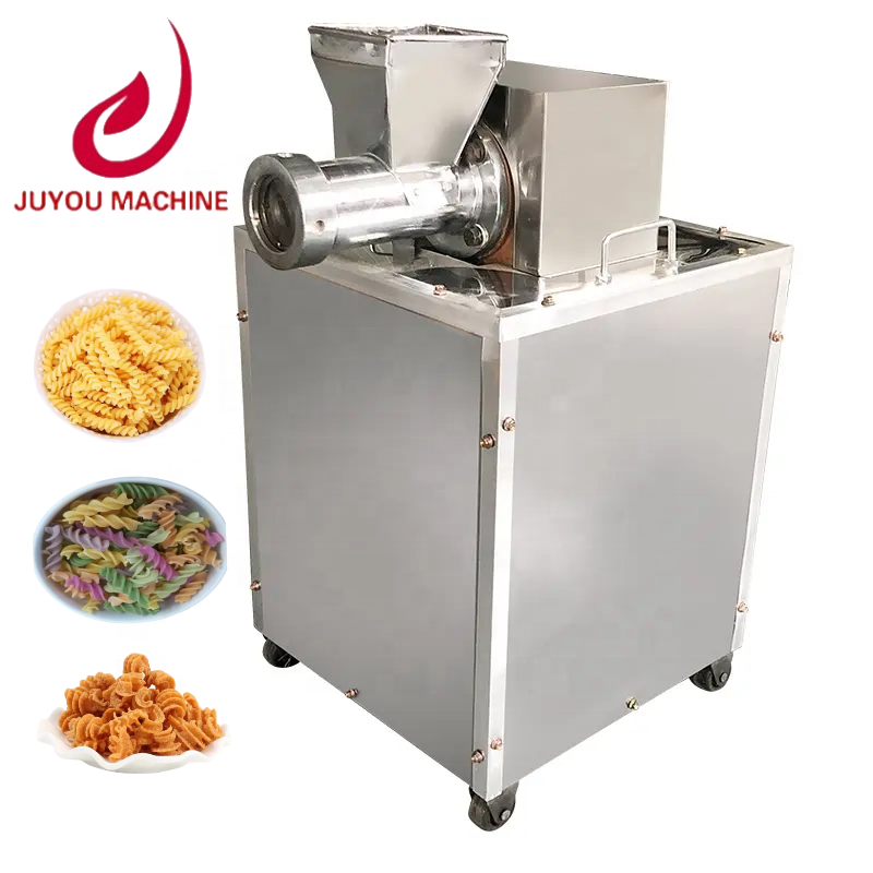 JY Hot sale Electric Microni Pasta Making Machine 150kg/hr Automatic Electric Industrial Macaroni Pasta Extruder Production Line