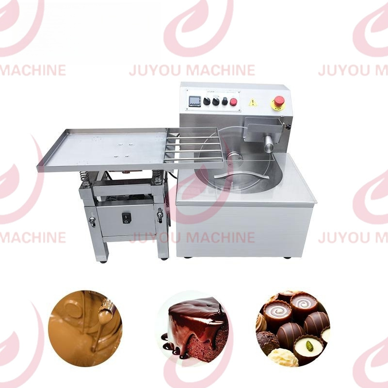 JY Hot sale 2023 Mini Tabletop Vibration Table small chocolate tempering machine portable For Sale