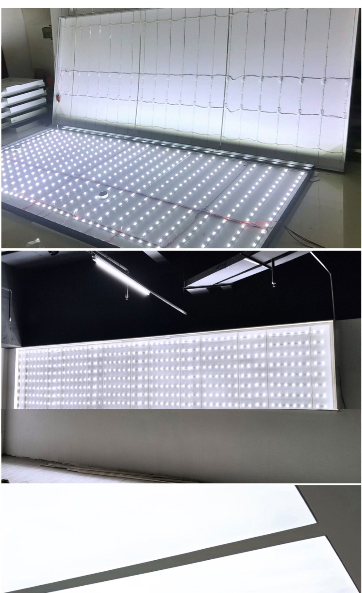 12V SMD 2838 12leds/m led strip rigids lights bar for slim lighting box led bar