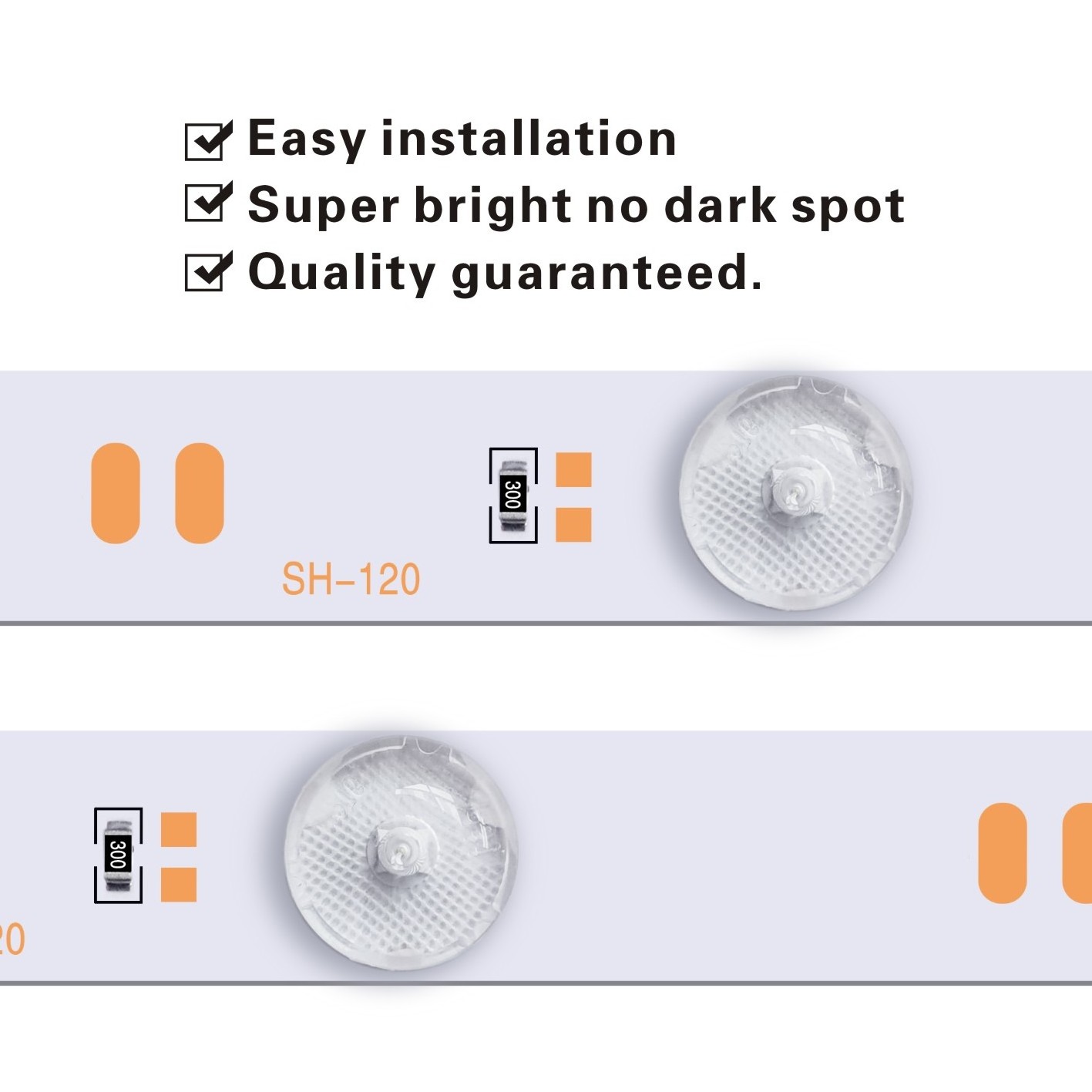 12V SMD 2838 12leds/m led strip rigids lights bar for slim lighting box strip good quality LED strip light