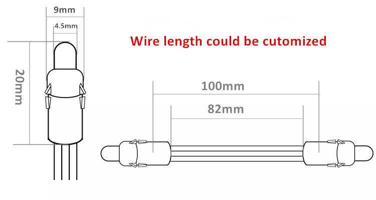 Waterproof  IP67 led pixel ws2811 christmas lights outdoor 12v 9MM single color led light string