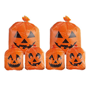 Wholesale factory price plastic trash bags for leaves pumpkin for outdoor