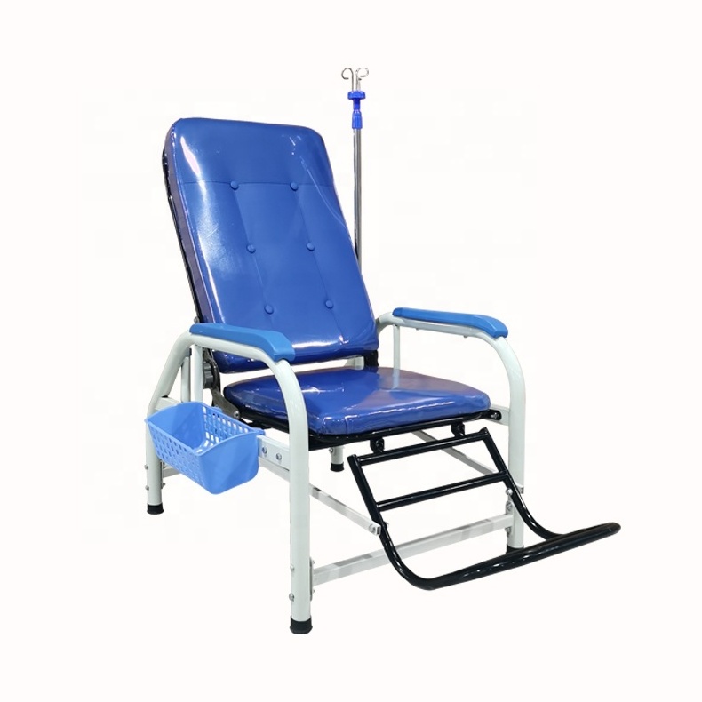 factory wholesale 18.44kg hospital infusion chair infusion recliner for nurse service