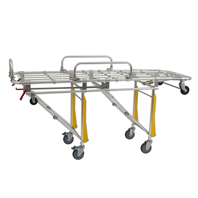 Aluminum Folding emergency medical hospital ambulance stretcher equipment for sale