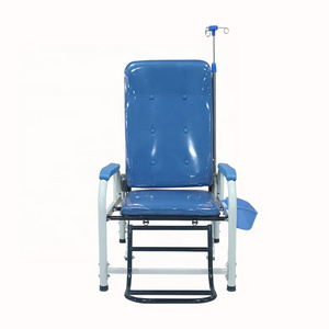 factory wholesale 18.44kg hospital infusion chair infusion recliner for nurse service