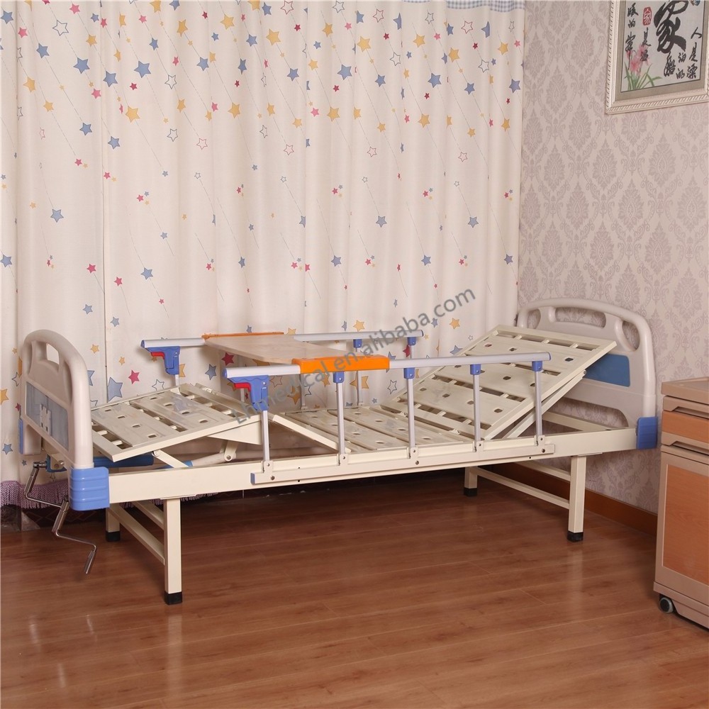 Cheap rolling double hospital bed with potty-hole prices