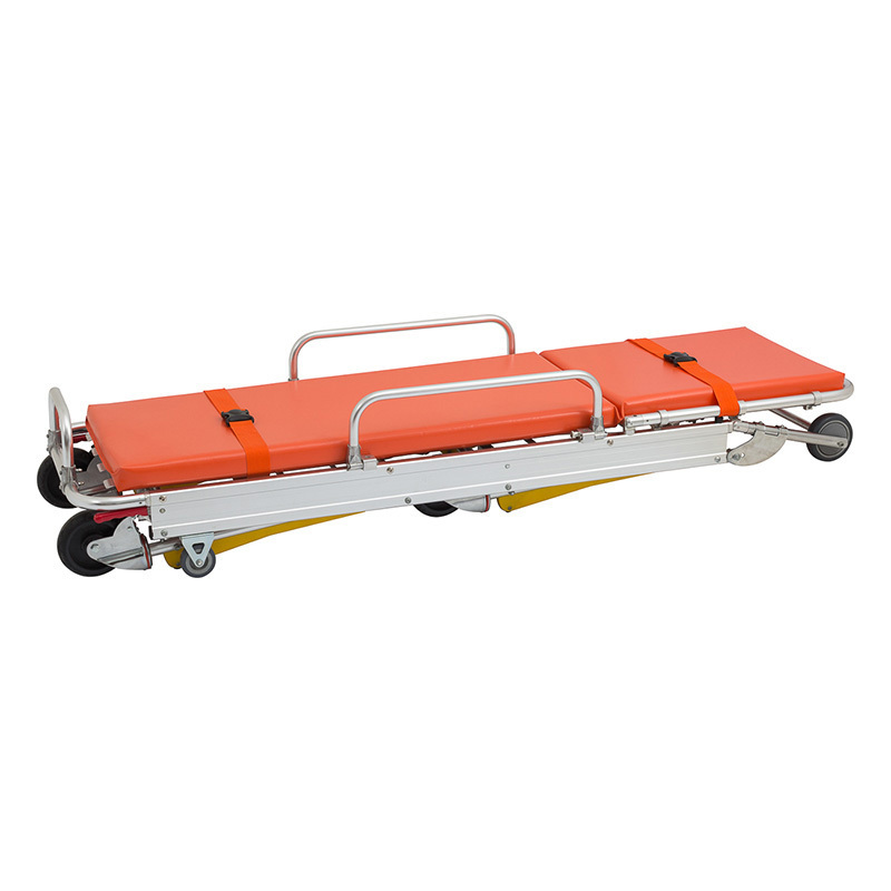 Aluminum Folding emergency medical hospital ambulance stretcher equipment for sale