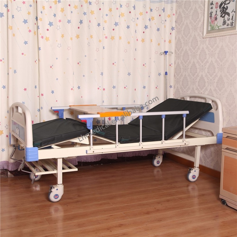 Cheap rolling double hospital bed with potty-hole prices