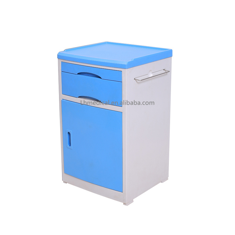 mobile stainless steel hospital clinic medical bedside cabinets