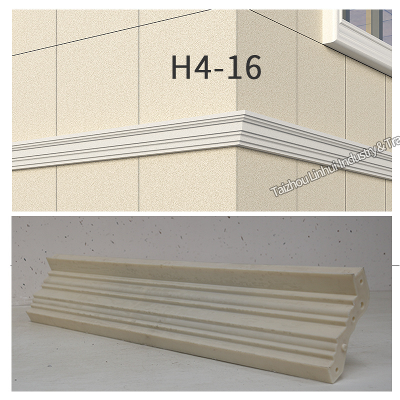 cornice suppliers in china ABS plastic roof molds for building cornice mouldings eaves Moulds casting Exterior Wall Line Molding