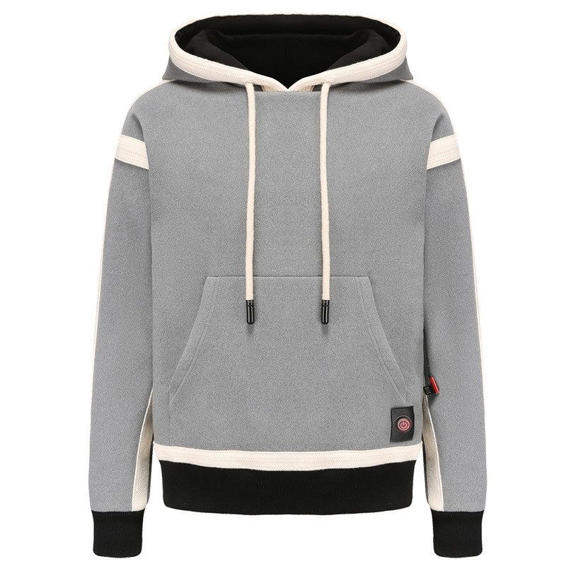 Wholesale Hooded USB Heating Sweater Suit Couple Styles Winter Outing Heating Clothes