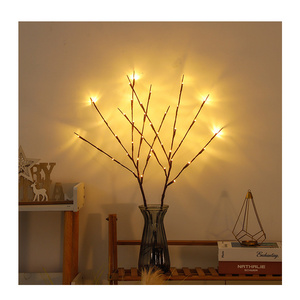 led branch flower light string simulation branch light bedroom decoration battery box festival tree light