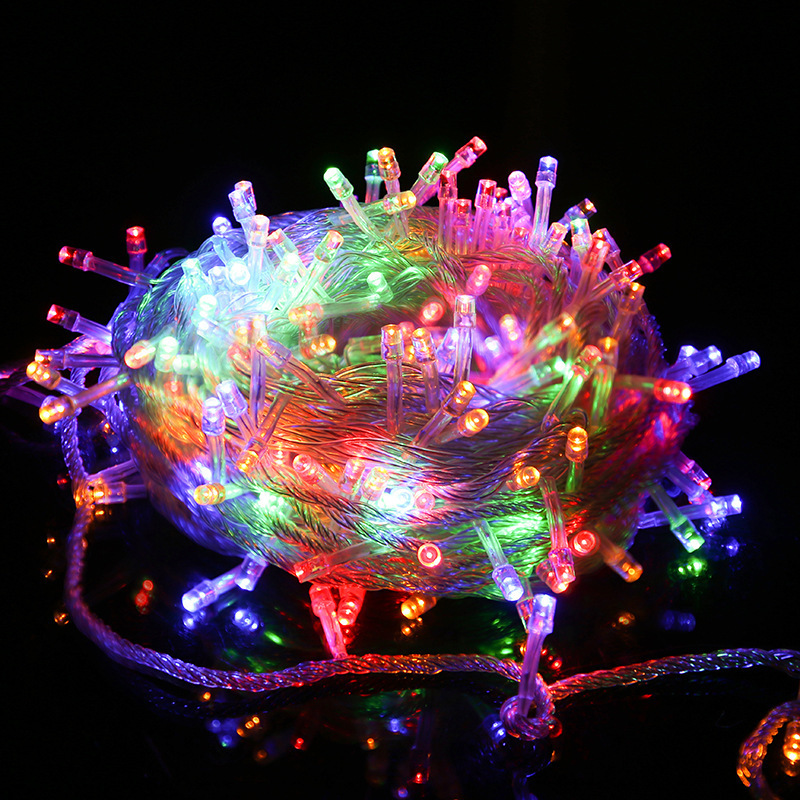 multi-color changing led christmas light for wedding party string lights