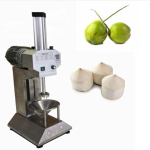 High efficiency coconut trimming machine/tender coconut peeling and trimming machine